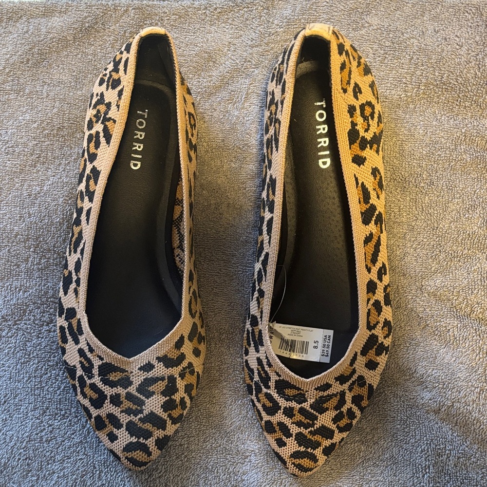 Torrid Animal Print Flats